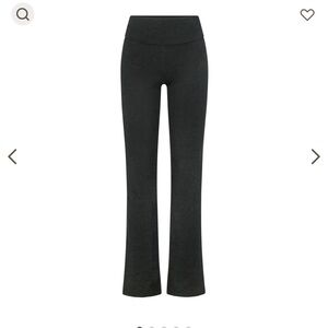 SKIMS Black Boot Cut Pants